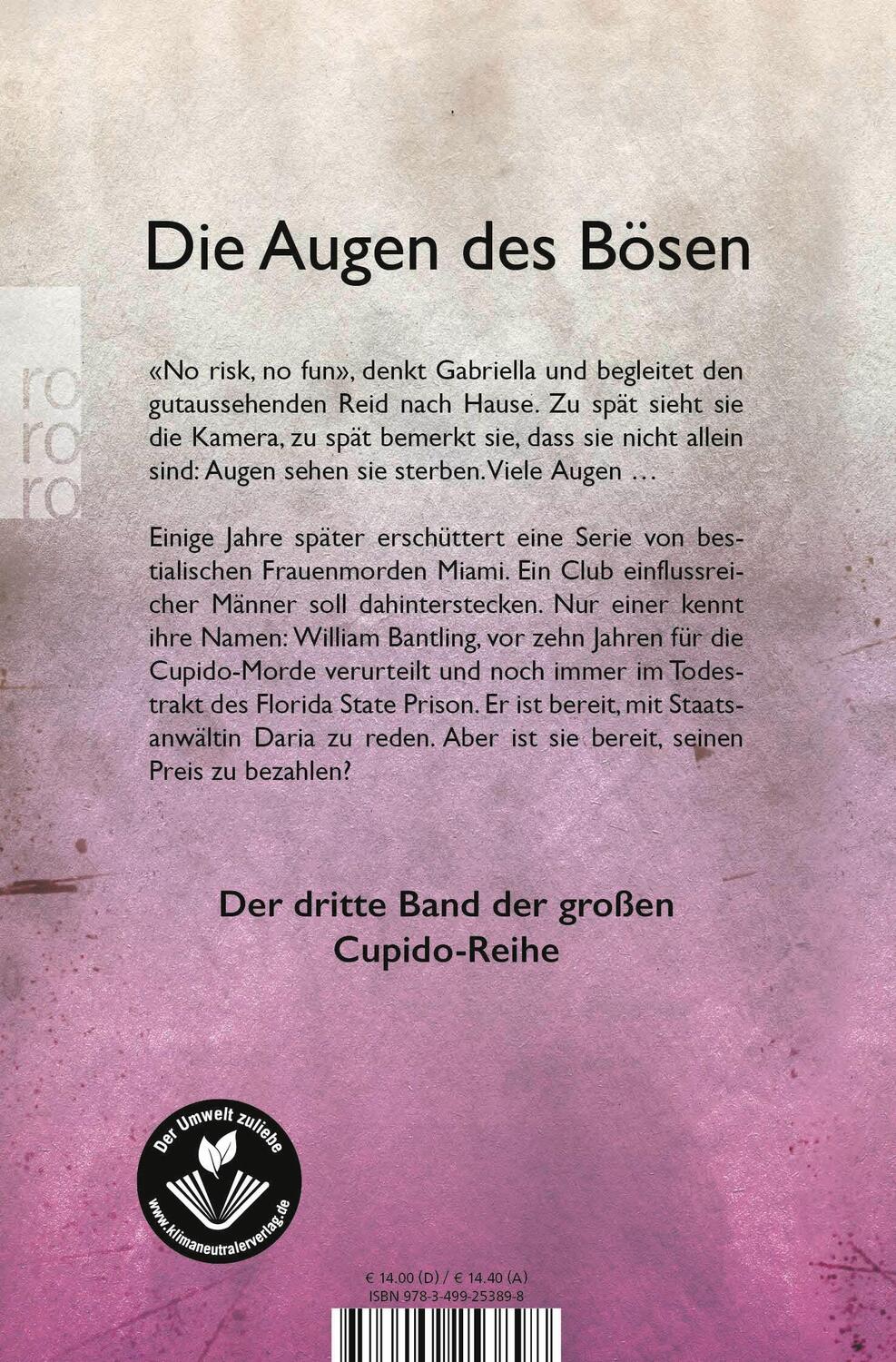 Rückseite: 9783499253898 | Argus | Jilliane Hoffman | Taschenbuch | Die C. J. Townsend Reihe