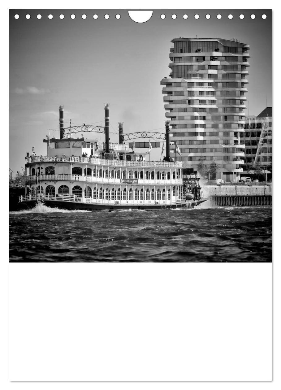 Bild: 9783457033579 | HAMBURG Monochrome Ansichten (Wandkalender 2025 DIN A4 hoch),...