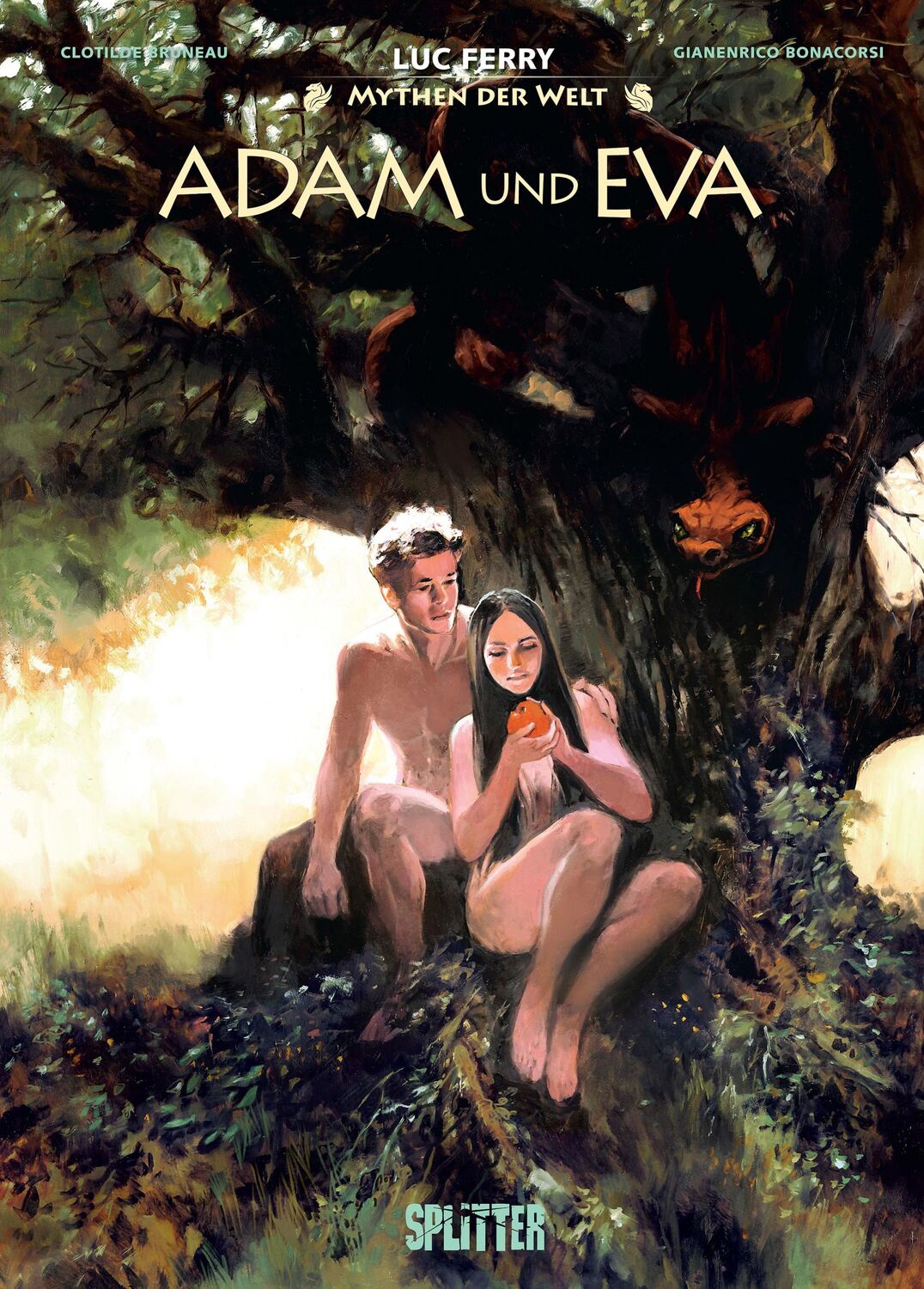 Cover: 9783987213236 | Mythen der Welt: Adam und Eva | Luc Ferry (u. a.) | Buch | 56 S.