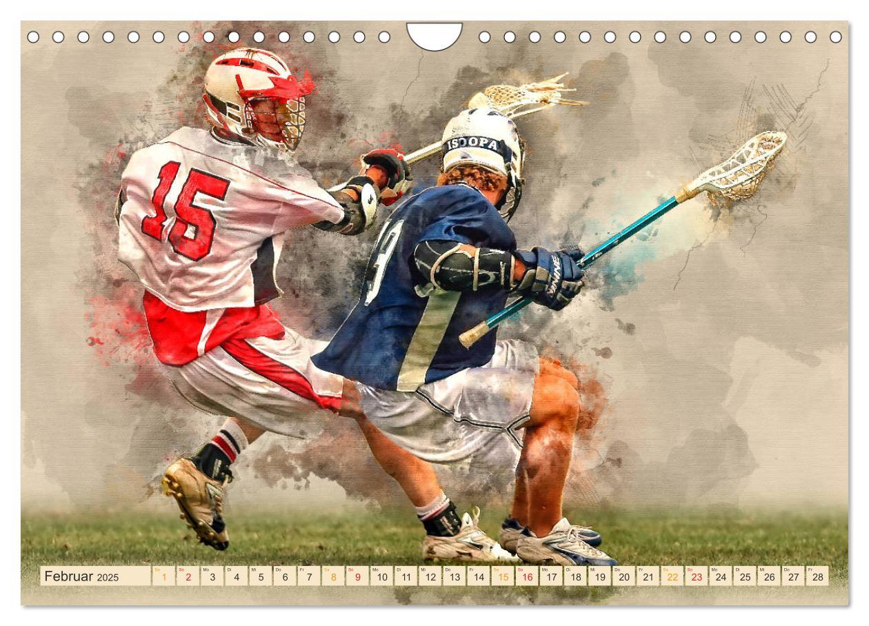 Bild: 9783435402205 | Ich liebe Lacrosse (Wandkalender 2025 DIN A4 quer), CALVENDO...