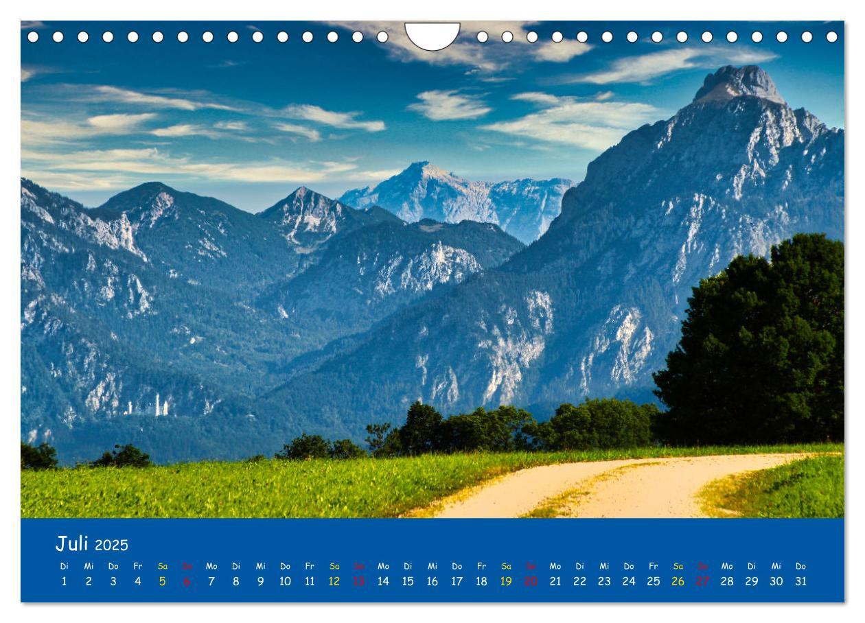 Bild: 9783435066513 | Allgäu Liebe (Wandkalender 2025 DIN A4 quer), CALVENDO Monatskalender