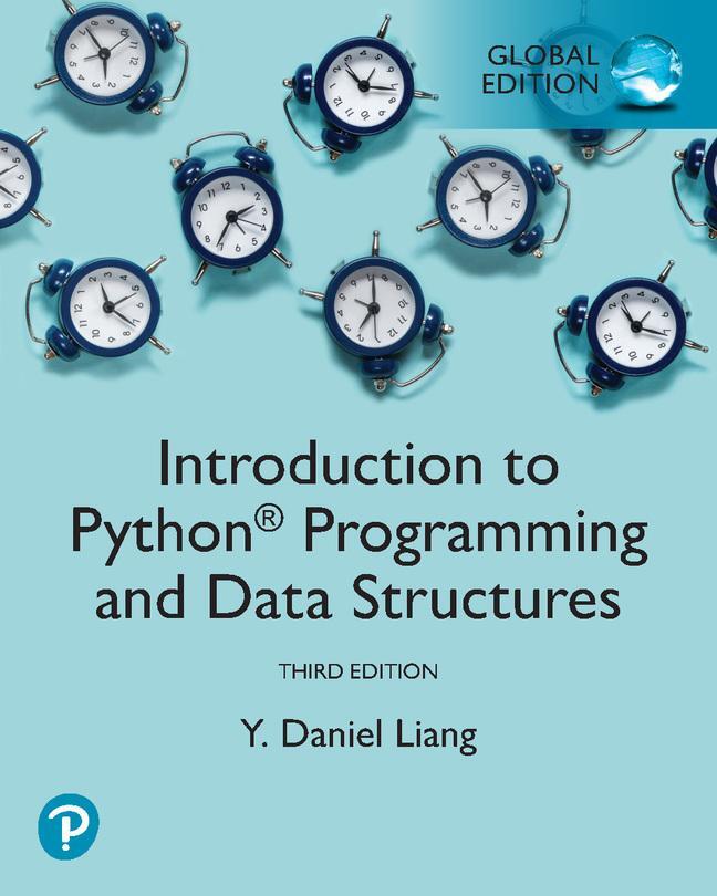 Cover: 9781292424125 | Introduction to Python Programming and Data Structures, Global Edition