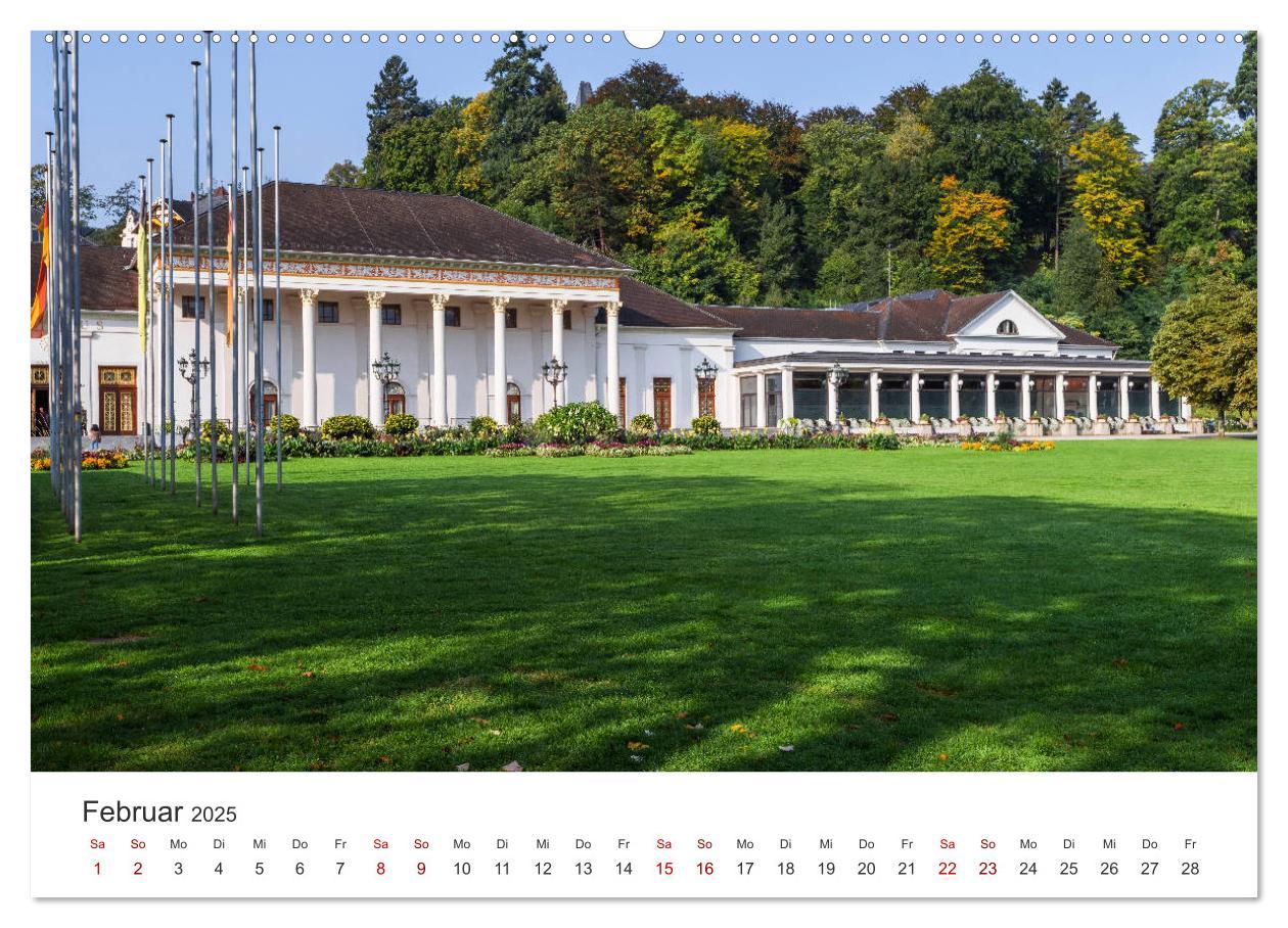 Bild: 9783435283422 | Baden-Baden, Kurstadt am Rande des Schwarzwaldes (Wandkalender 2025...