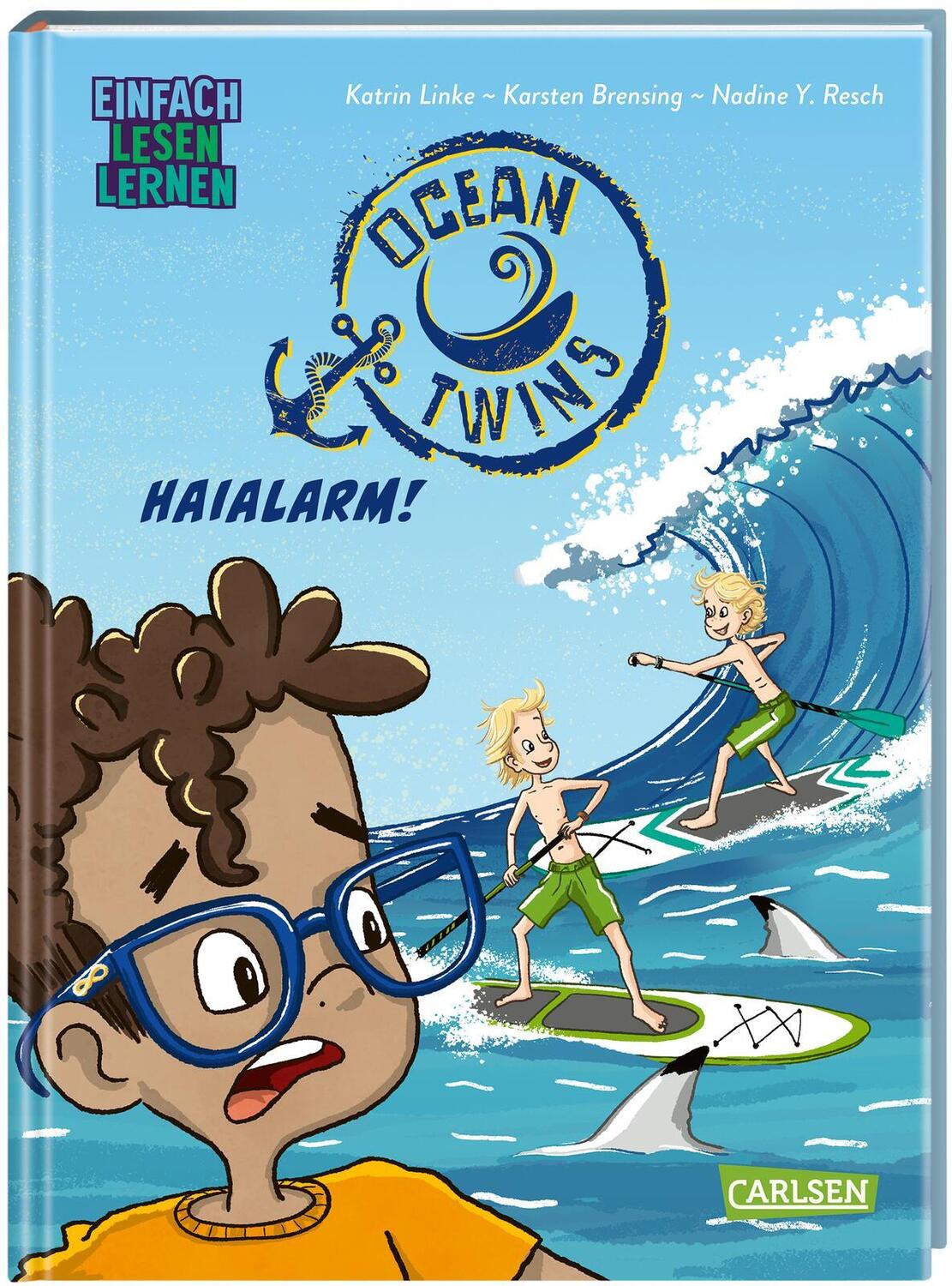 Cover: 9783551690517 | Ocean Twins: Hai-Alarm! | Familie Linke-Brensing | Buch | Ocean Twins