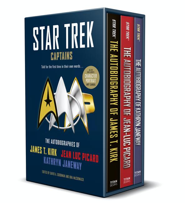 Cover: 9781803362168 | Star Trek Captains - The Autobiographies: Boxed Set with Slipcase...