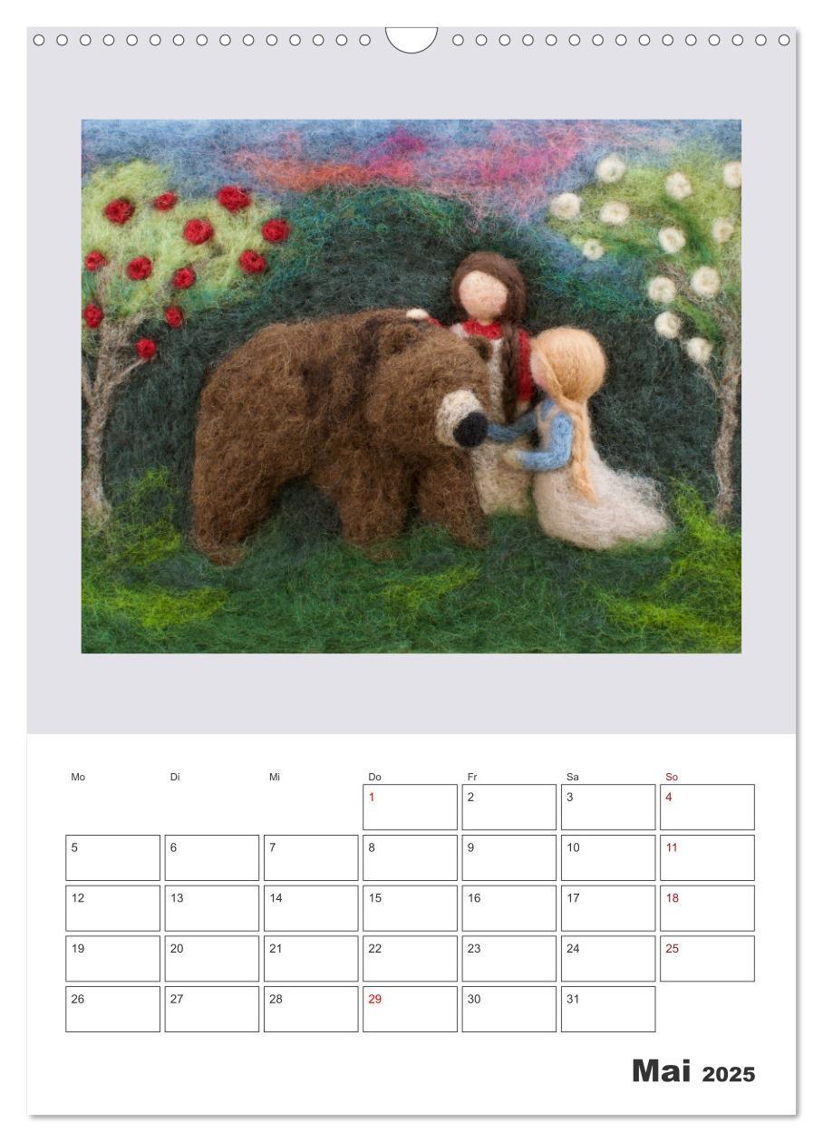 Bild: 9783435914937 | Märchenkalender (Wandkalender 2025 DIN A3 hoch), CALVENDO...