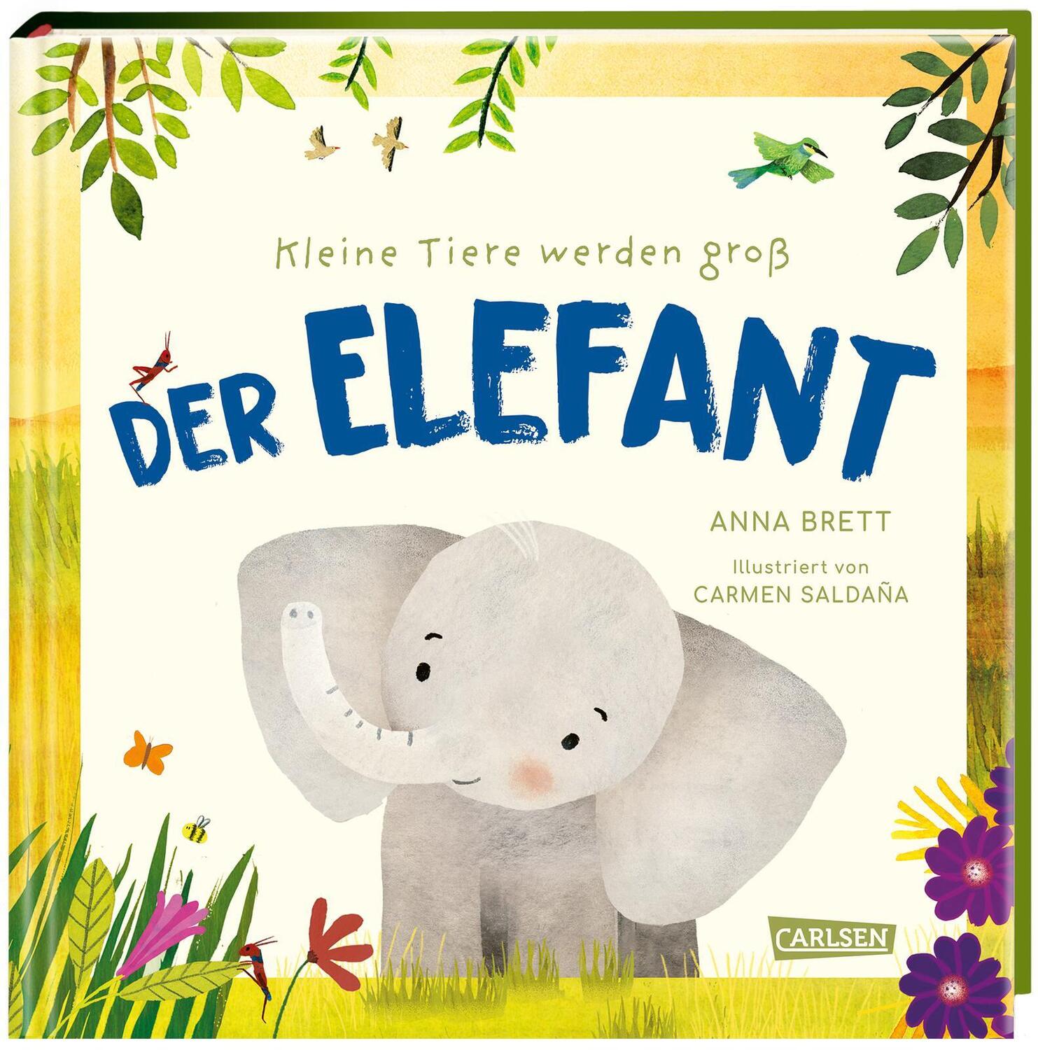 Cover: 9783551254979 | Kleine Tiere werden groß - Der Elefant | Anna Brett | Buch | 48 S.