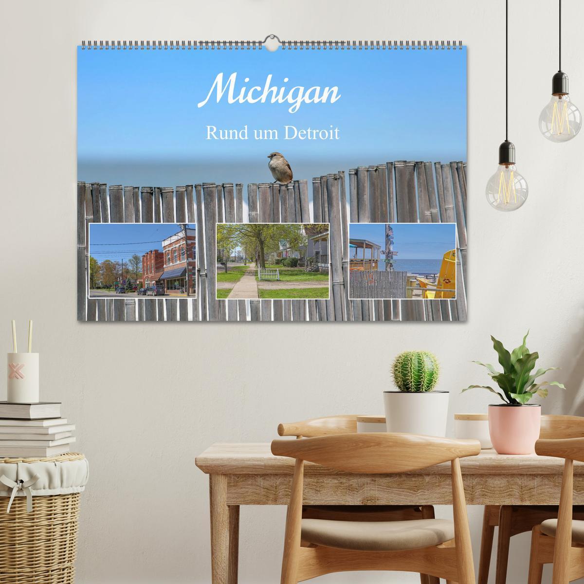 Bild: 9783457231203 | Michigan - Rund um Detroit (Wandkalender 2025 DIN A2 quer),...