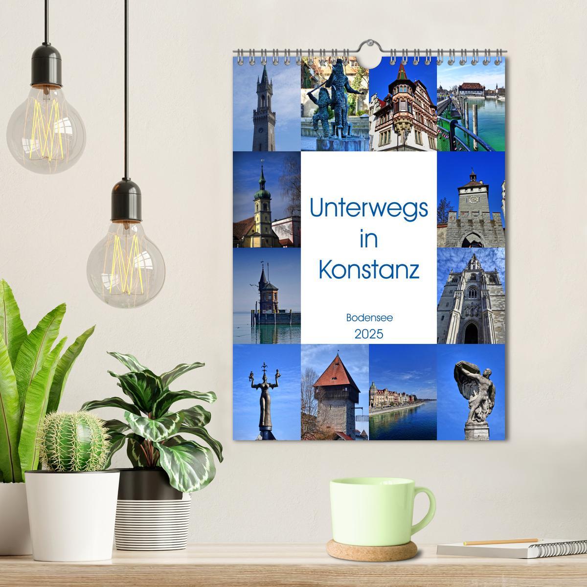 Bild: 9783435989591 | Unterwegs in Konstanz (Wandkalender 2025 DIN A4 hoch), CALVENDO...