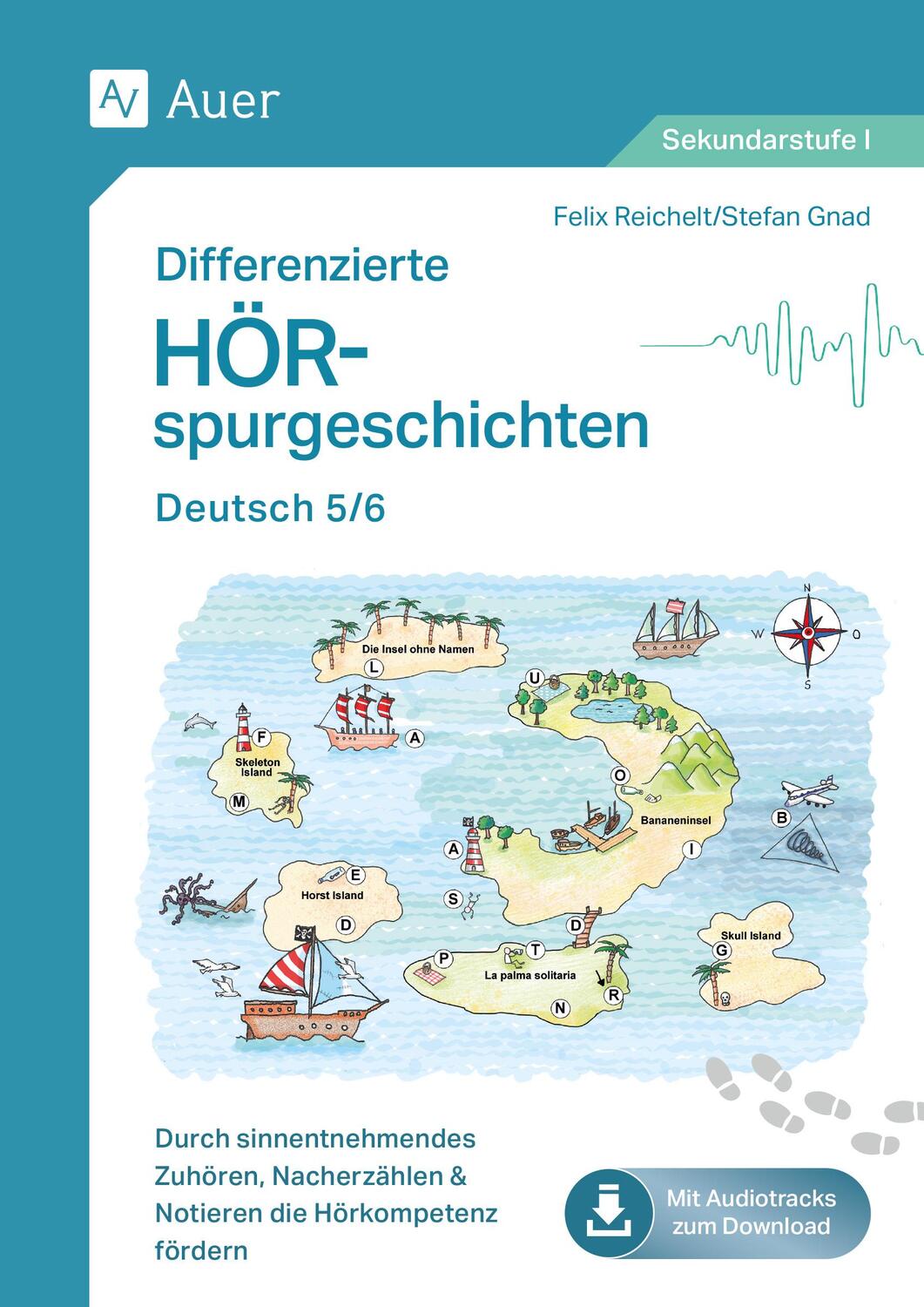 Cover: 9783403085508 | Differenzierte Hörspurgeschichten Deutsch 5/6 | Felix Reichel (u. a.)