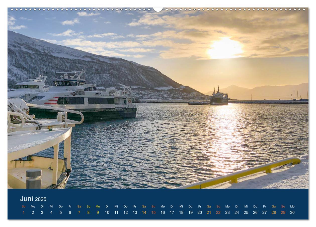 Bild: 9783435203680 | Tromsö, eisiges Nord-Norwegen (Wandkalender 2025 DIN A2 quer),...