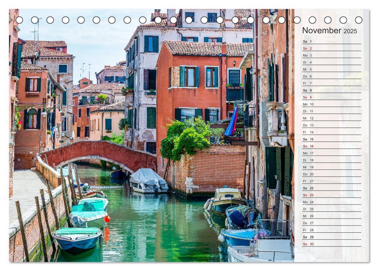 Bild: 9783435314669 | Venedig - Stille Momente (Tischkalender 2025 DIN A5 quer), CALVENDO...