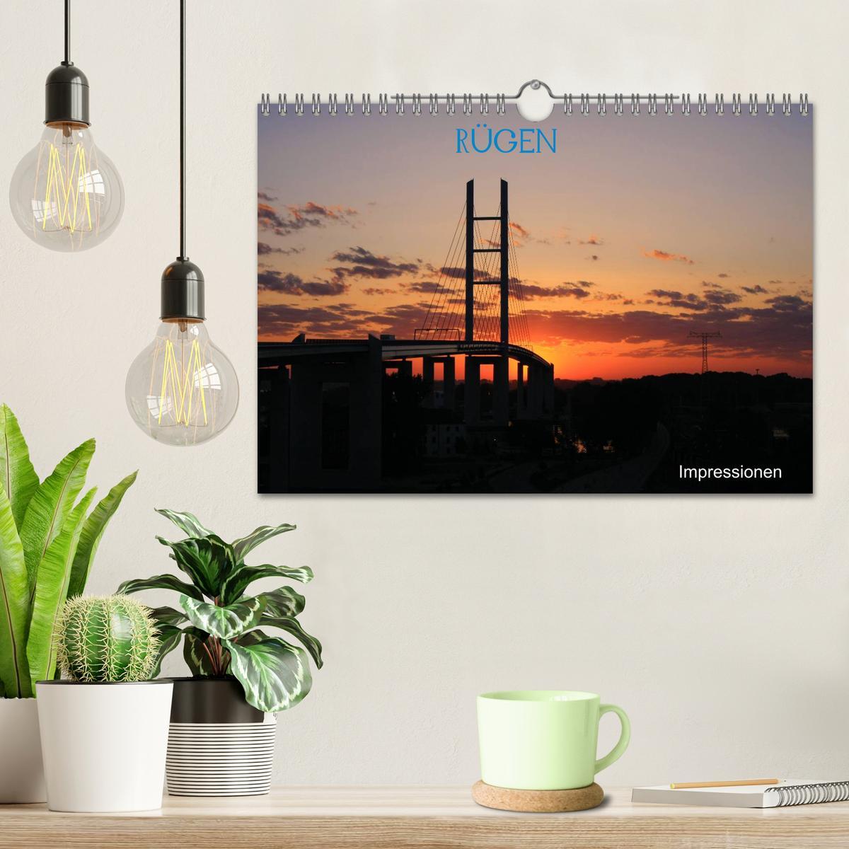 Bild: 9783435841820 | Rügen (Wandkalender 2025 DIN A4 quer), CALVENDO Monatskalender | Hill