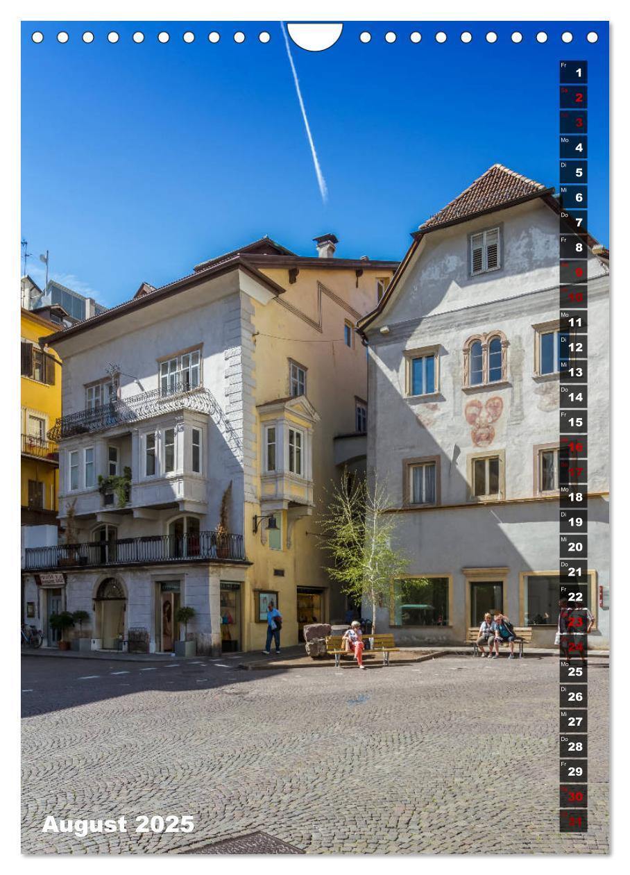 Bild: 9783457002360 | Stadtherz BOZEN (Wandkalender 2025 DIN A4 hoch), CALVENDO...