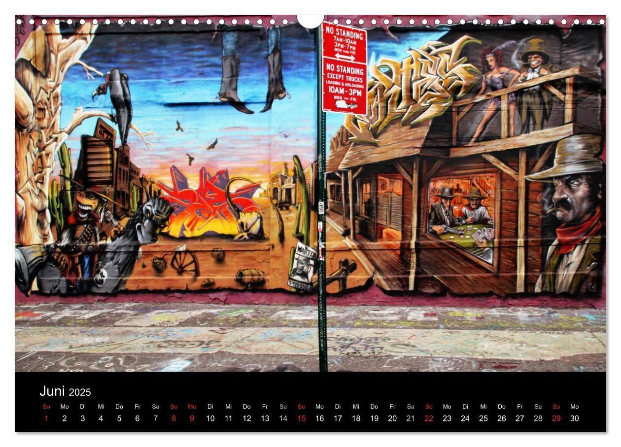 Bild: 9783435814060 | New York Street Art Kalender (Wandkalender 2025 DIN A3 quer),...