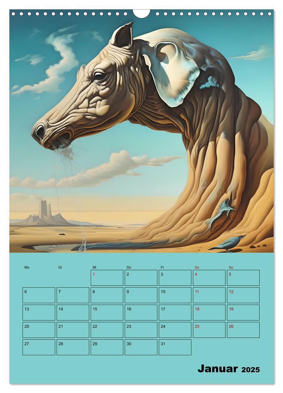 Bild: 9783457172834 | Surreale Fantasiewelten (Wandkalender 2025 DIN A3 hoch), CALVENDO...