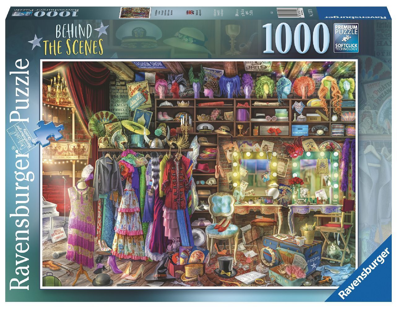 Cover: 4005556175178 | Ravensburger Puzzle 17517 - Aimee Stewart: Hinter den Kulissen -...