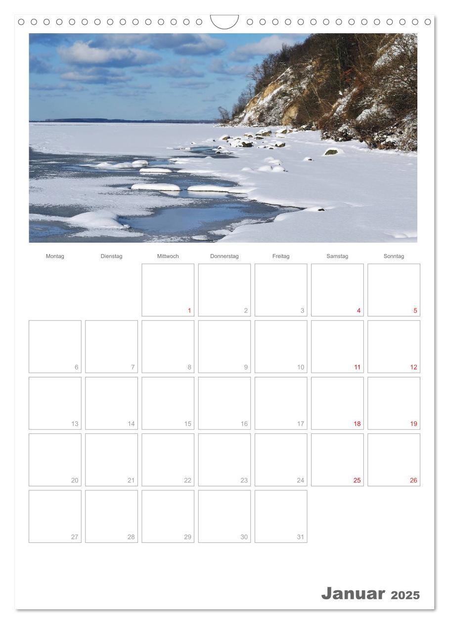 Bild: 9783457082607 | Insel Rügen / Planer (Wandkalender 2025 DIN A3 hoch), CALVENDO...