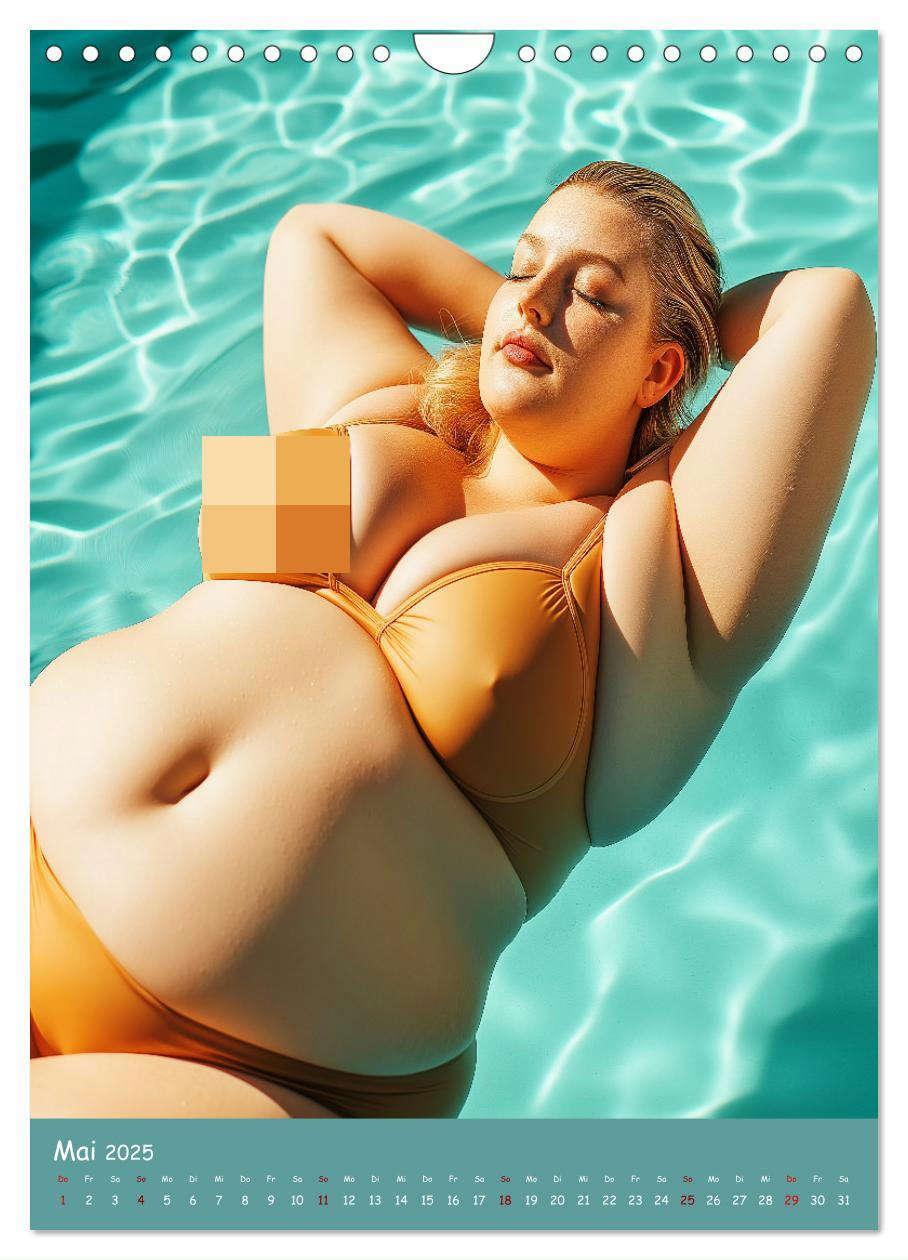 Bild: 9783457217504 | Curvy Pin-up Girls - Verführerische Rundungen am Pool (Wandkalender...