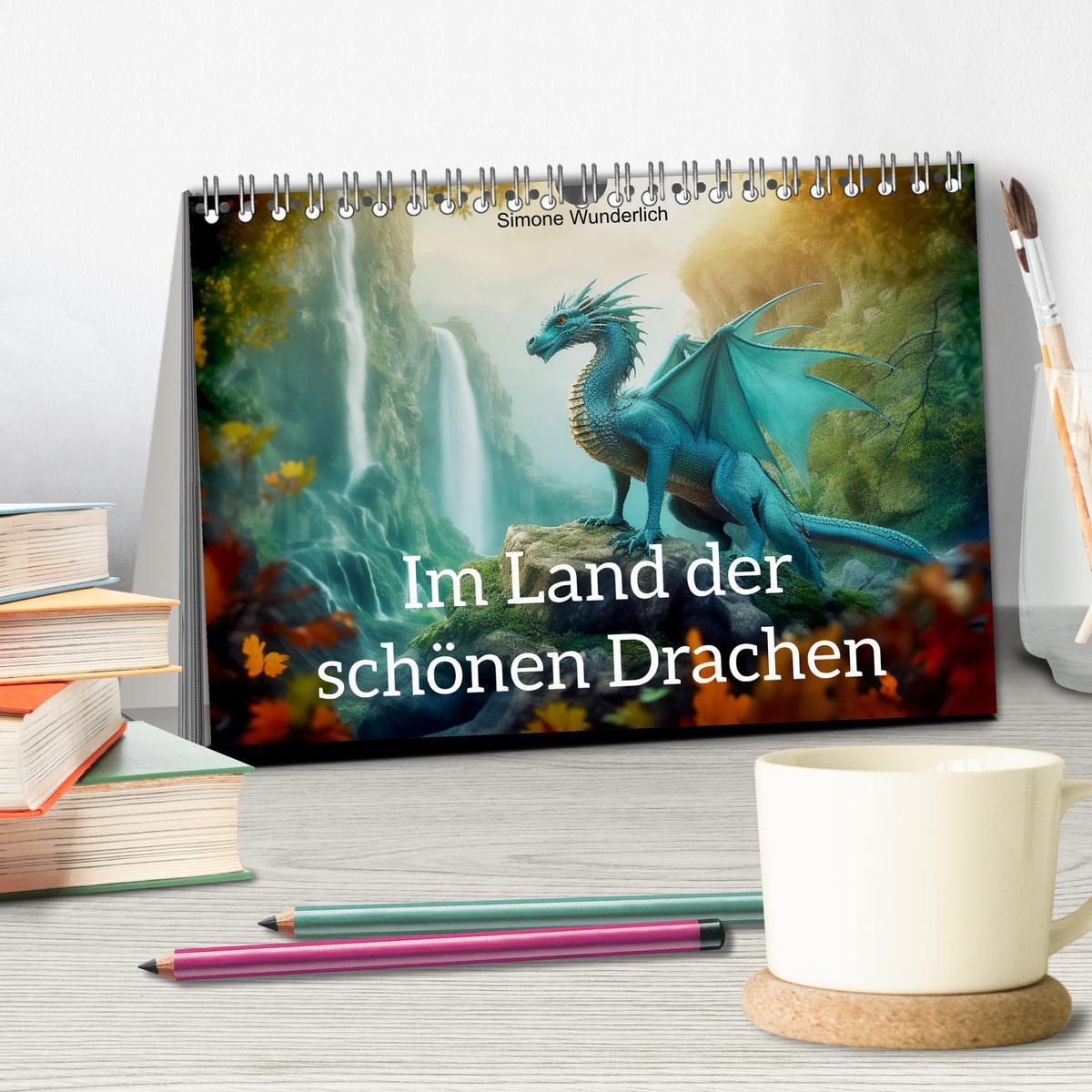 Bild: 9783383839269 | Im Land der schönen Drachen (Tischkalender 2025 DIN A5 quer),...