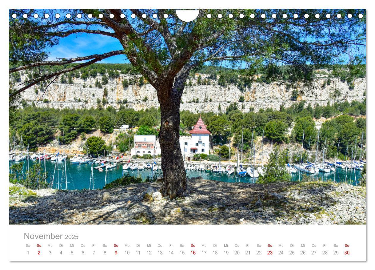 Bild: 9783383966415 | Cassis und die Calanques von Marseille (Wandkalender 2025 DIN A4...