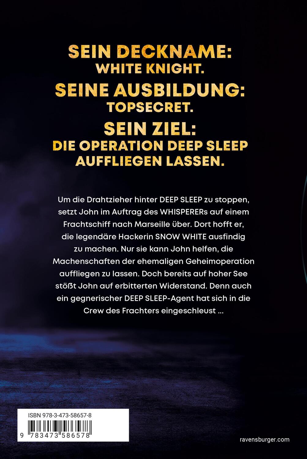 Rückseite: 9783473586578 | Deep Sleep, Band 2: Auftrag: The Whisperer (explosiver...