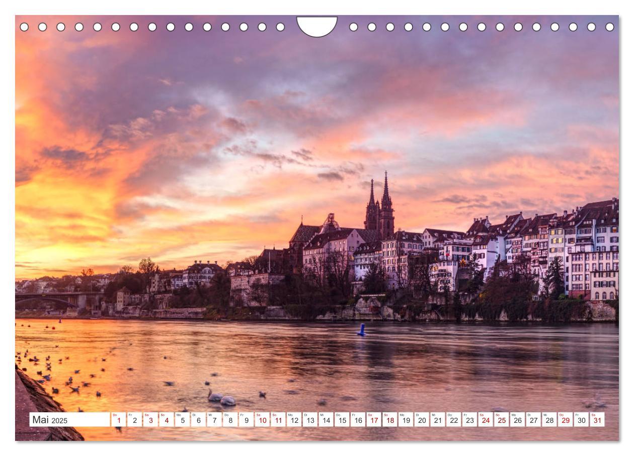 Bild: 9783435358205 | Basel und Laufenburg - Romantische Altstädte am Rhein (Wandkalender...