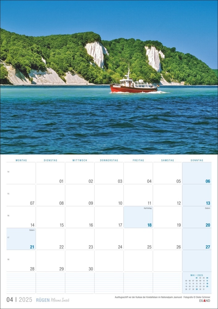 Bild: 9783964023483 | Rügen ...meine Insel Kalender 2025 | Kalender | 13 S. | Deutsch | 2025