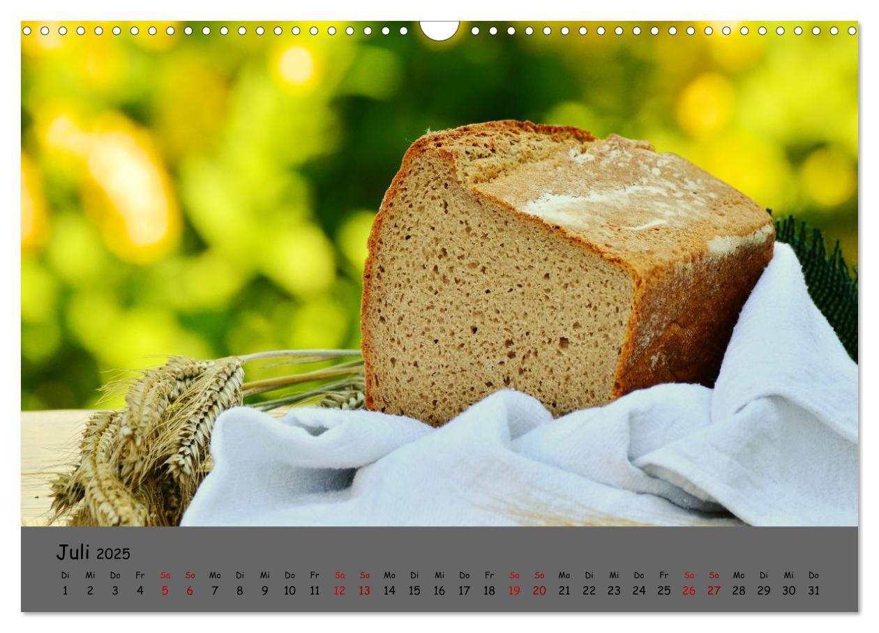 Bild: 9783383989872 | Mein Brotkalender (Wandkalender 2025 DIN A3 quer), CALVENDO...