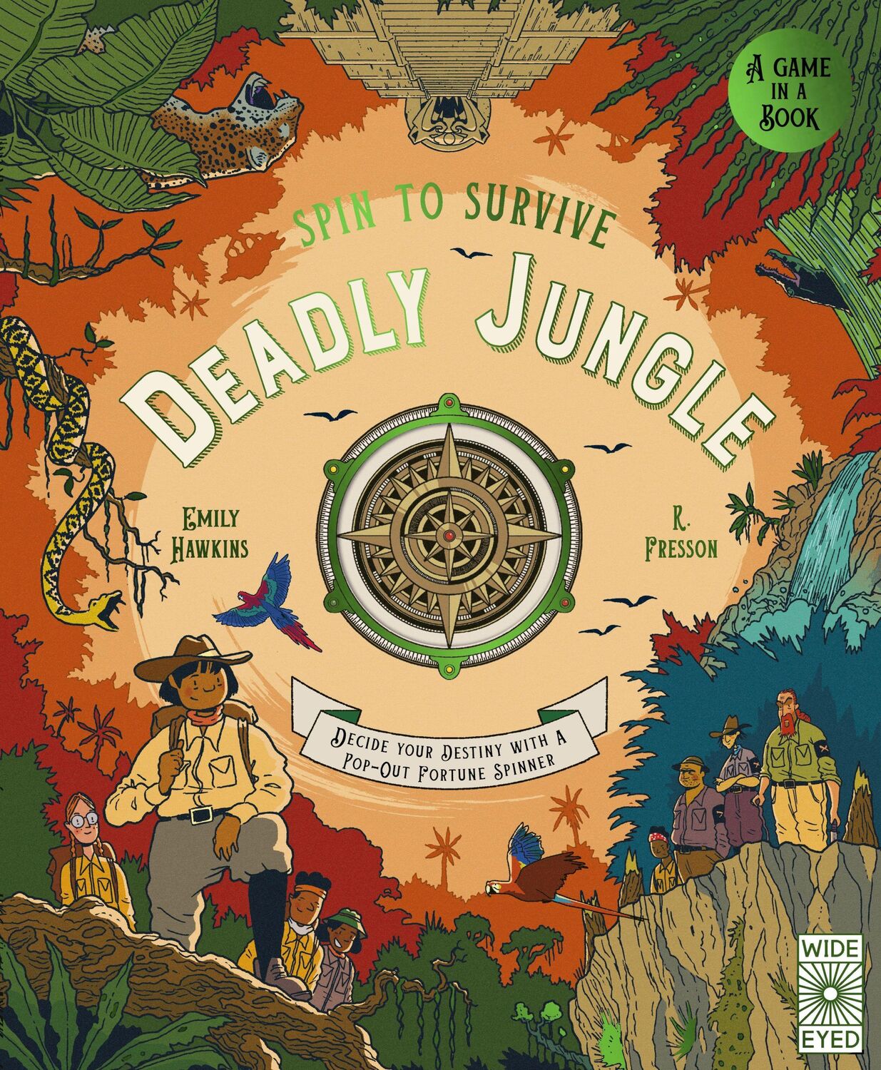 Cover: 9780711265721 | Spin to Survive: Deadly Jungle | Emily Hawkins | Buch | Englisch