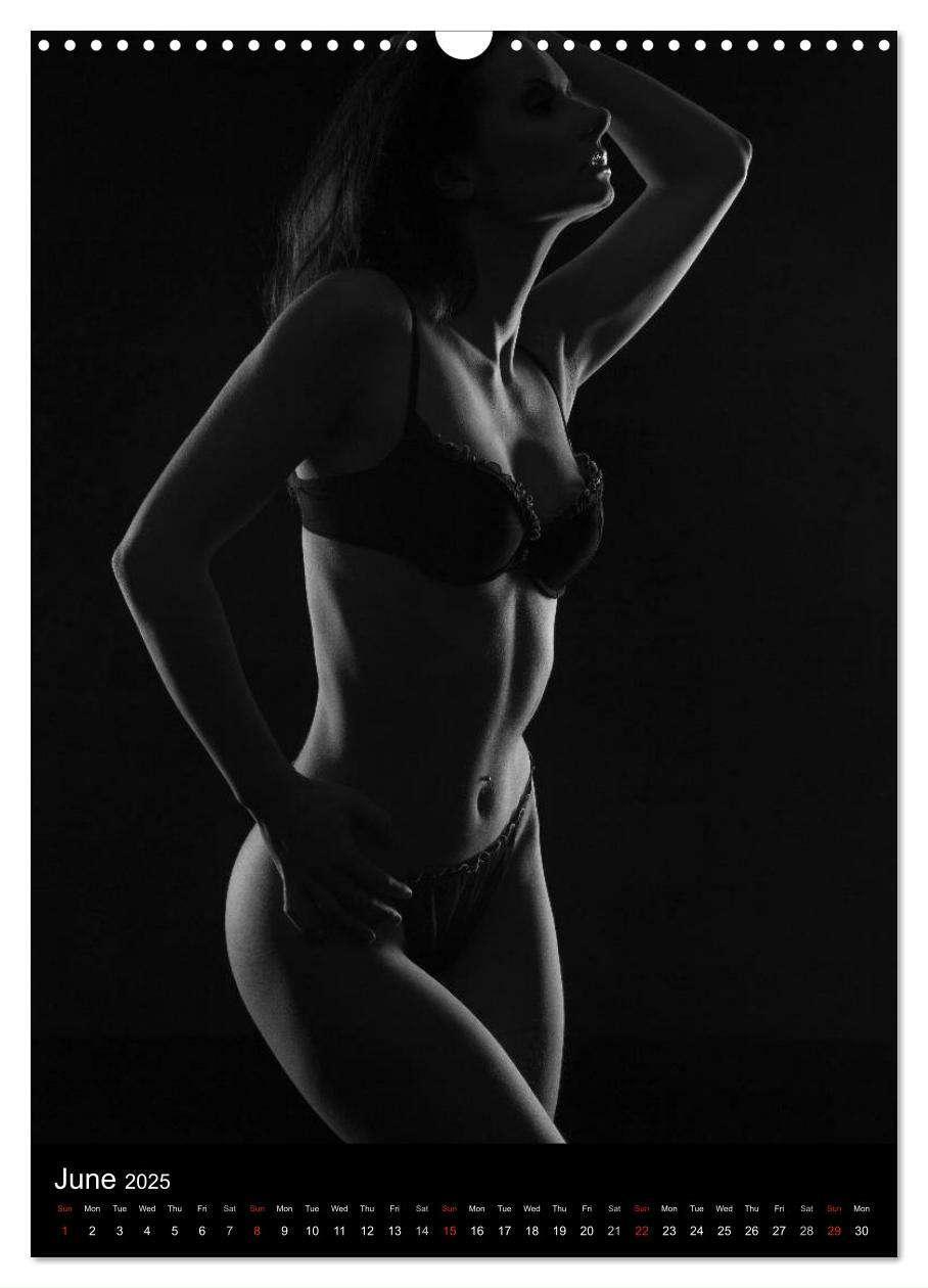 Bild: 9781325976850 | Erotic Silhouettes / UK-Version (Wall Calendar 2025 DIN A3...