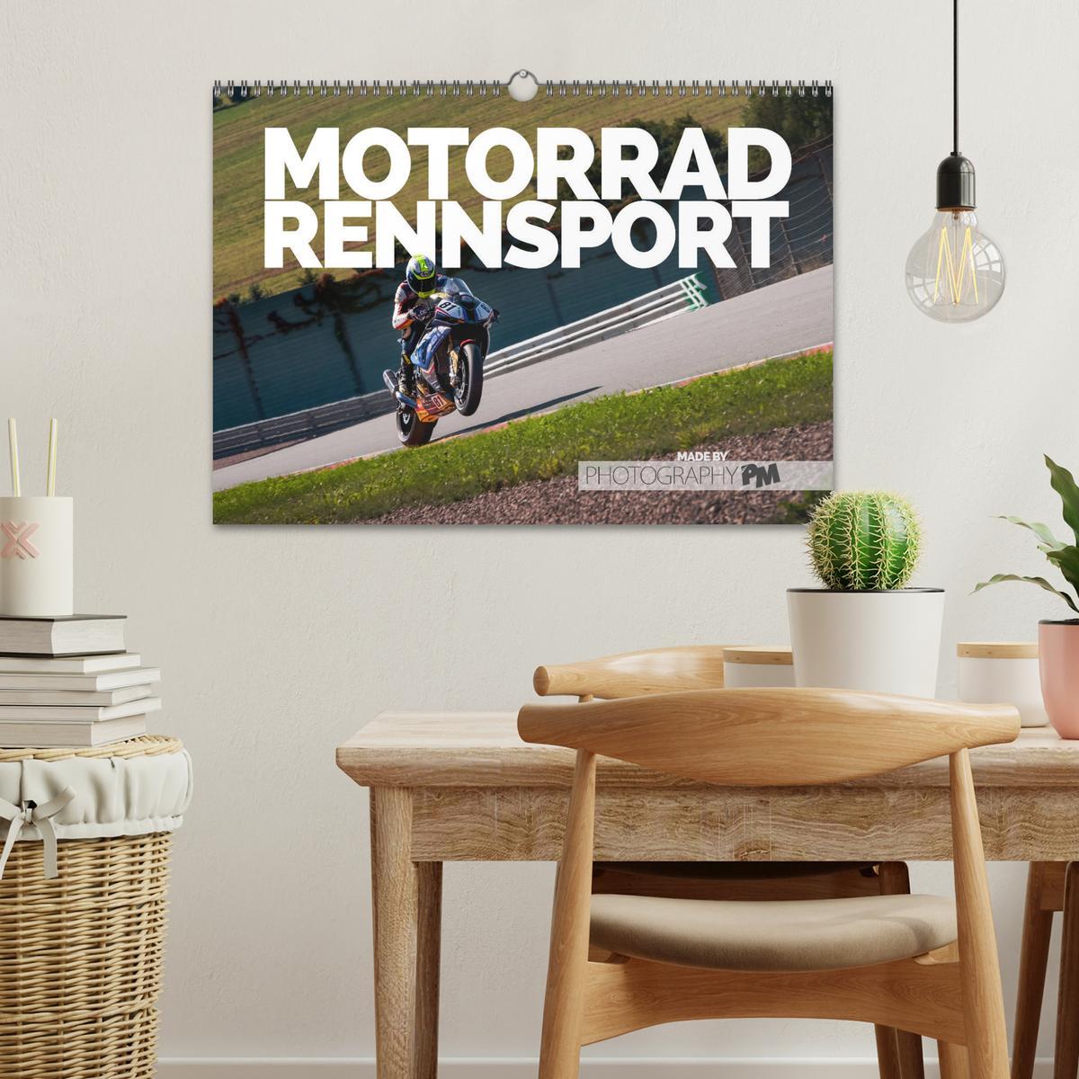 Bild: 9783435275502 | Motorrad Rennsport (Wandkalender 2025 DIN A3 quer), CALVENDO...