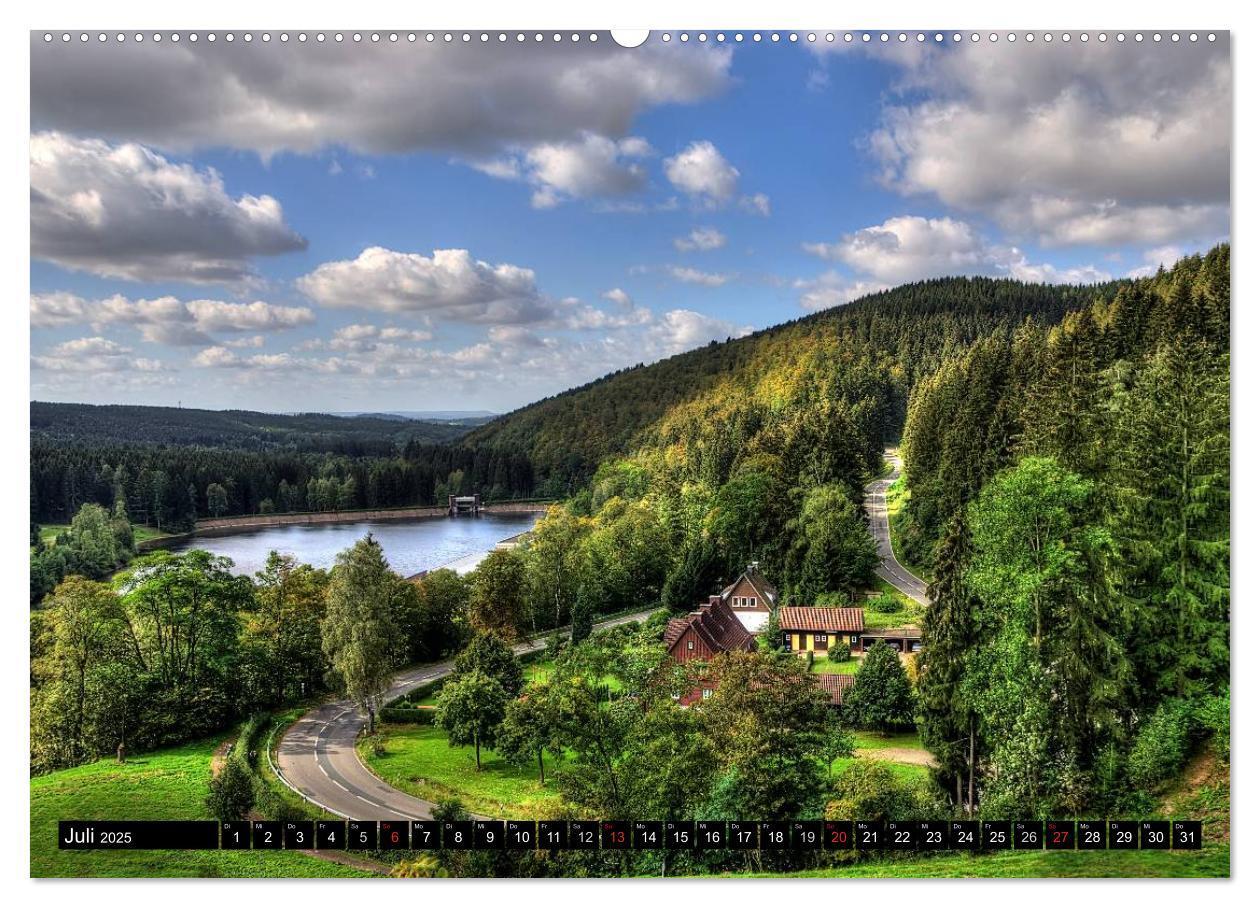 Bild: 9783435789221 | Harz Landschaften (Wandkalender 2025 DIN A2 quer), CALVENDO...