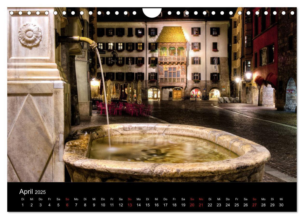 Bild: 9783435277384 | Innsbruck - Capital of the Alps (Wandkalender 2025 DIN A4 quer),...