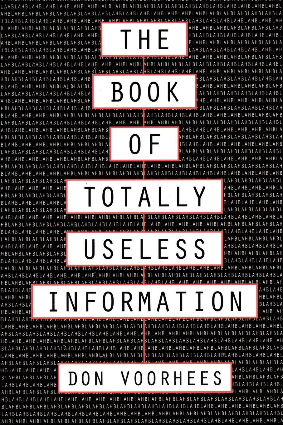 Cover: 9780806514055 | Book of Totally Useless Information | Donald Voorhees | Taschenbuch