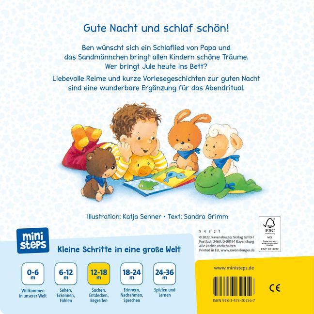 Bild: 9783473302567 | ministeps: Mein erstes großes Gutenacht-Buch | Ab 12 Monaten | Grimm