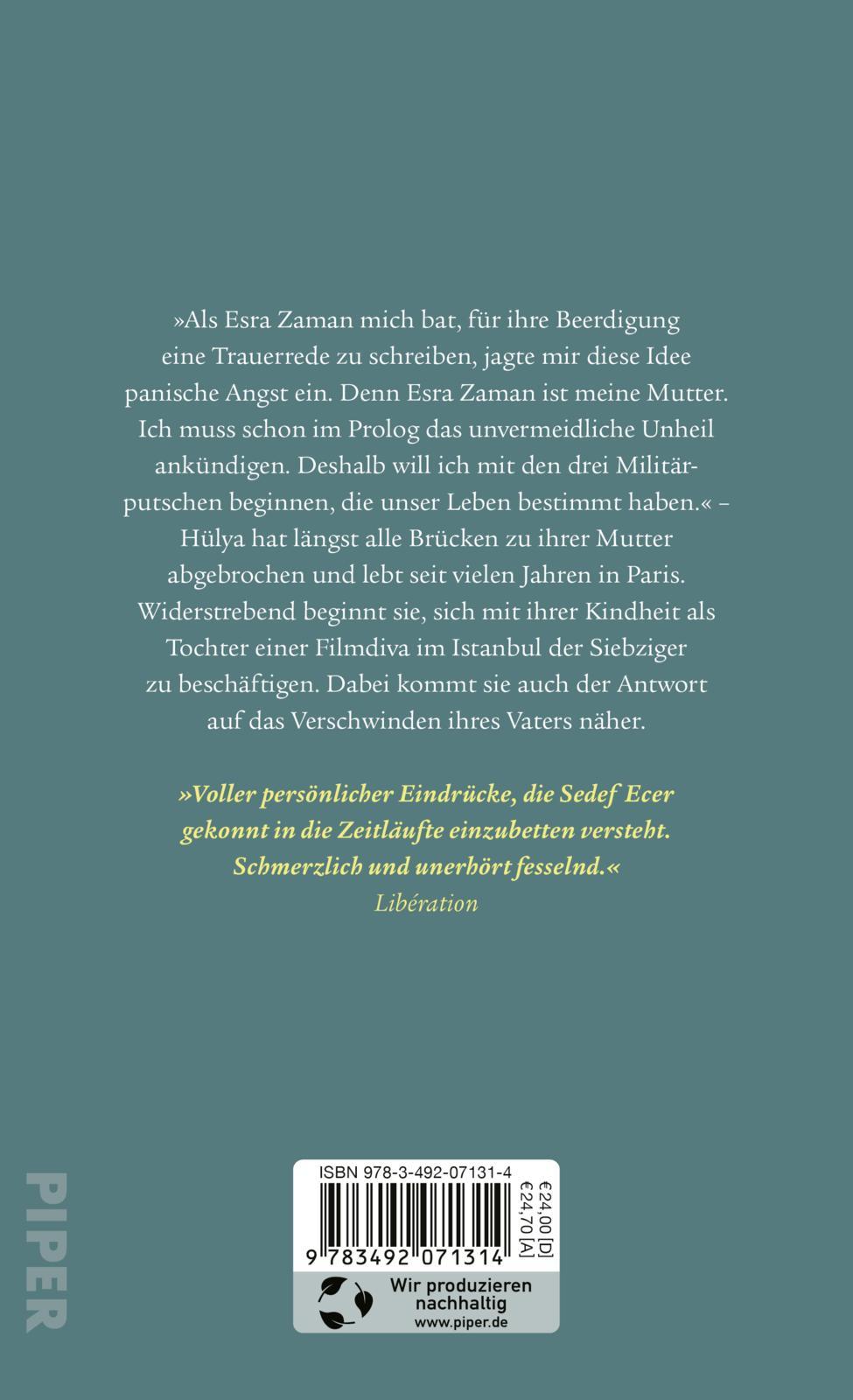 Rückseite: 9783492071314 | All die Frauen, die du warst | Roman Ein türkischer Familienroman