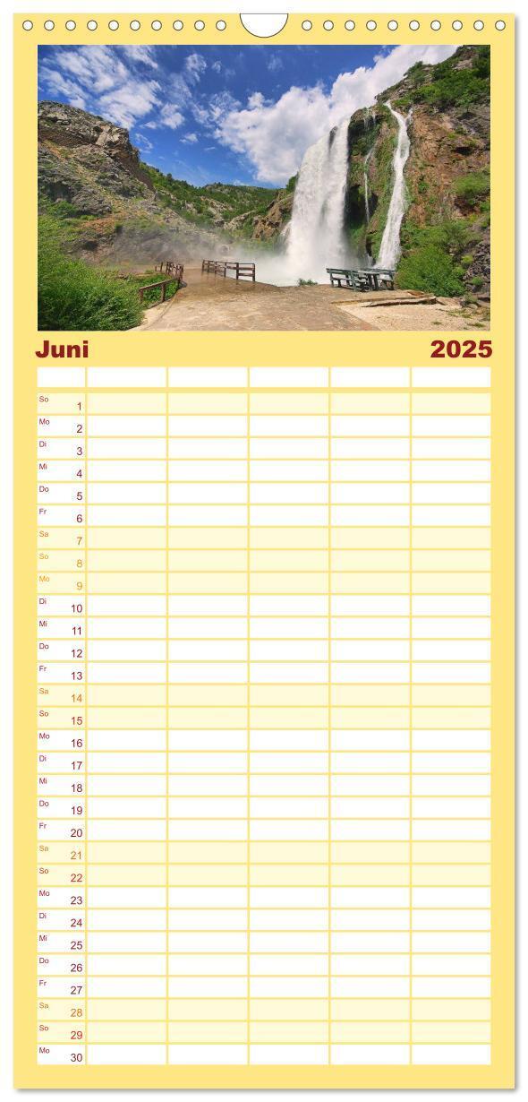 Bild: 9783457119112 | Familienplaner 2025 - Kroatien mit 5 Spalten (Wandkalender, 21 x 45...