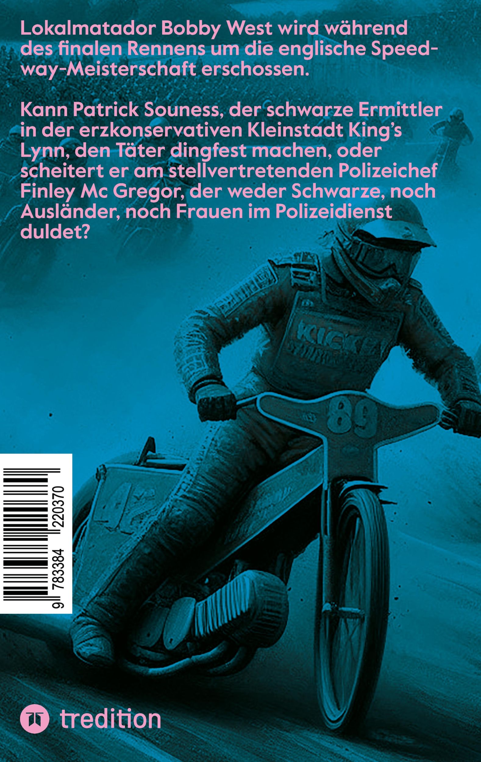 Rückseite: 9783384220370 | Speedway | Ein King's Lynn Krimi | Alfred Hägele | Taschenbuch | 2024