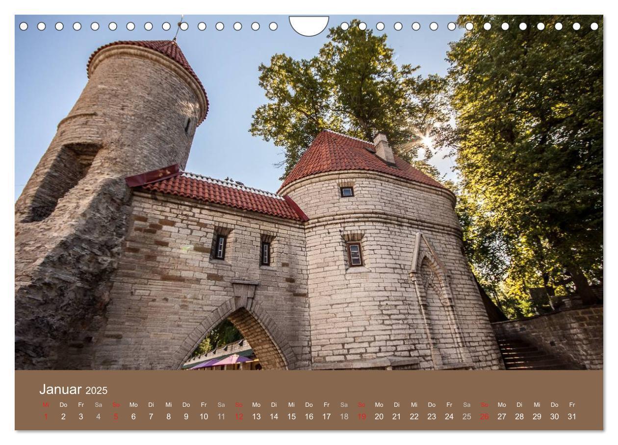 Bild: 9783435572113 | Tallinn - Streifzug durch die Altstadt (Wandkalender 2025 DIN A4...