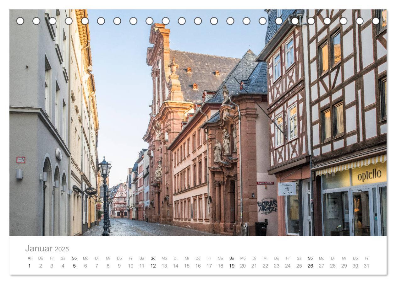 Bild: 9783435373628 | Mein Mainz (Tischkalender 2025 DIN A5 quer), CALVENDO Monatskalender