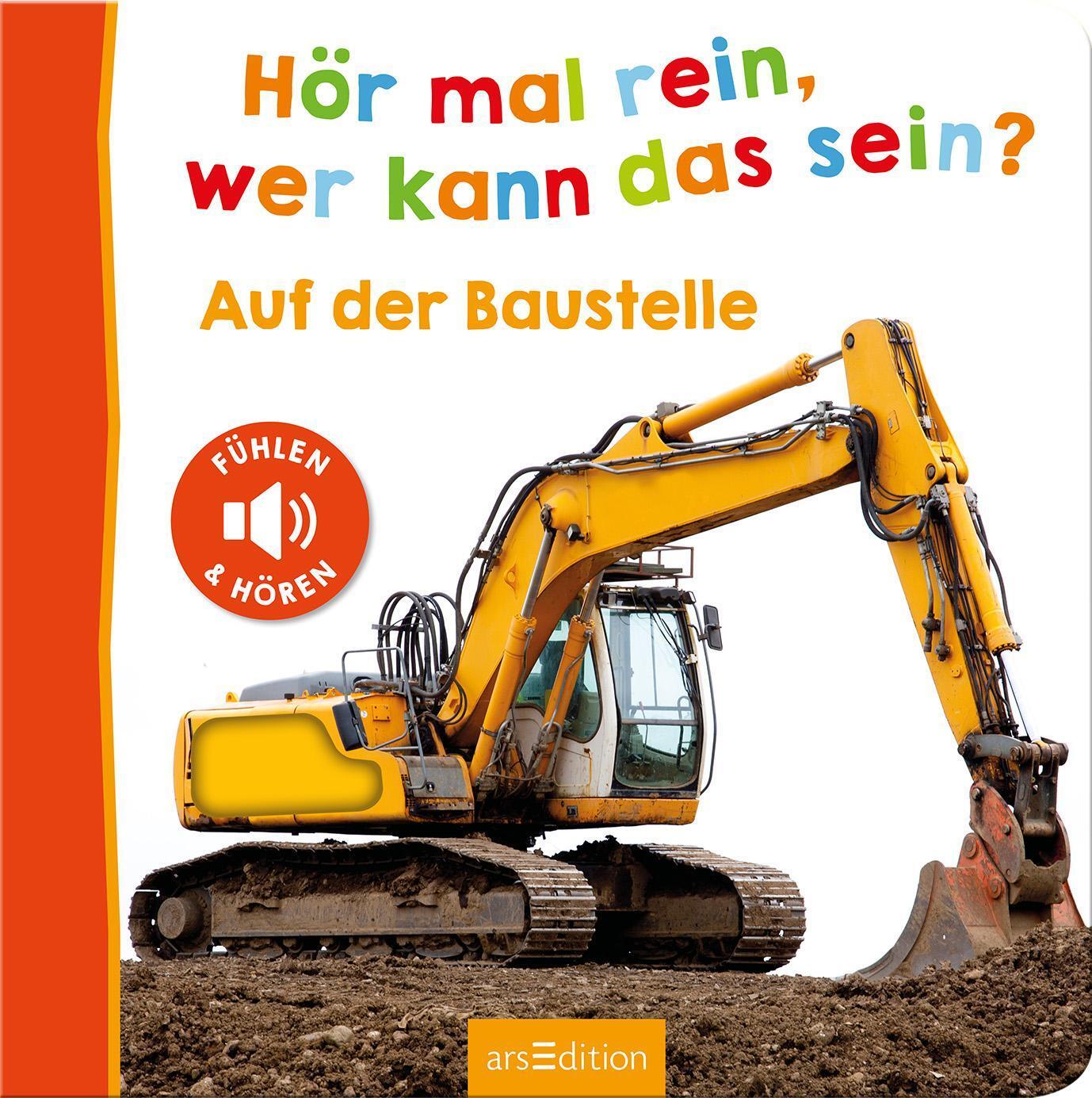 Bild: 9783845845593 | Hör mal rein, wer kann das sein? - Auf der Baustelle | Buch | 12 S.