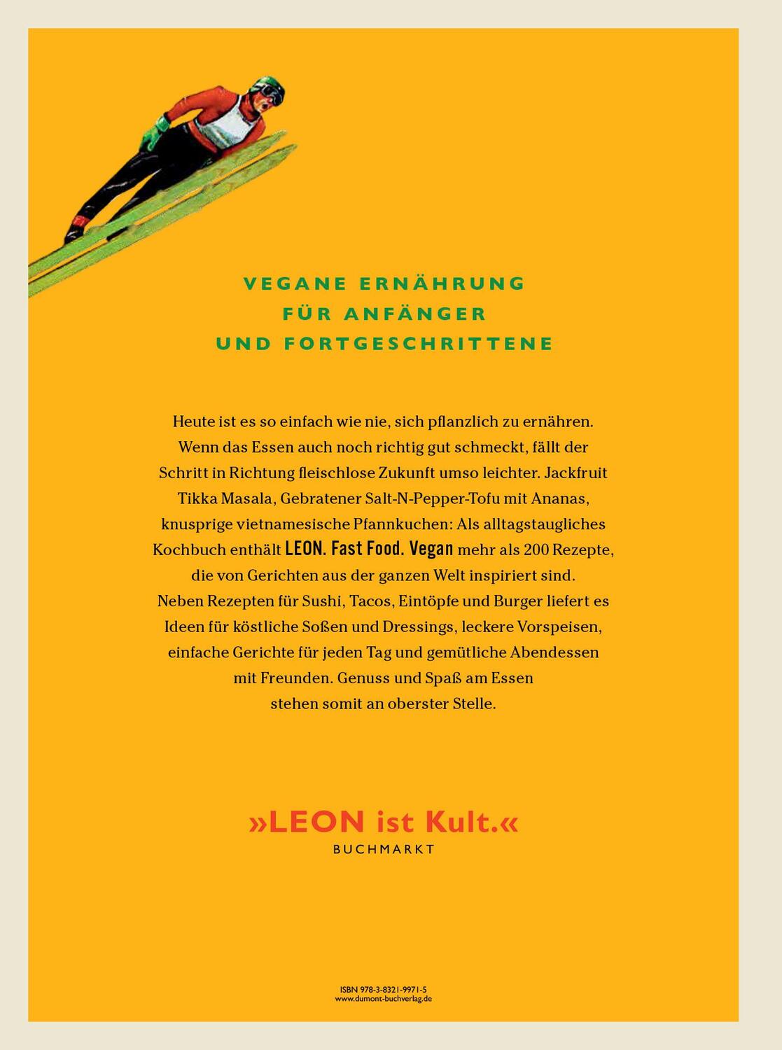 Rückseite: 9783832199715 | Leon Fast Food Vegan | Fast Food Vegan | John Vincent (u. a.) | Buch