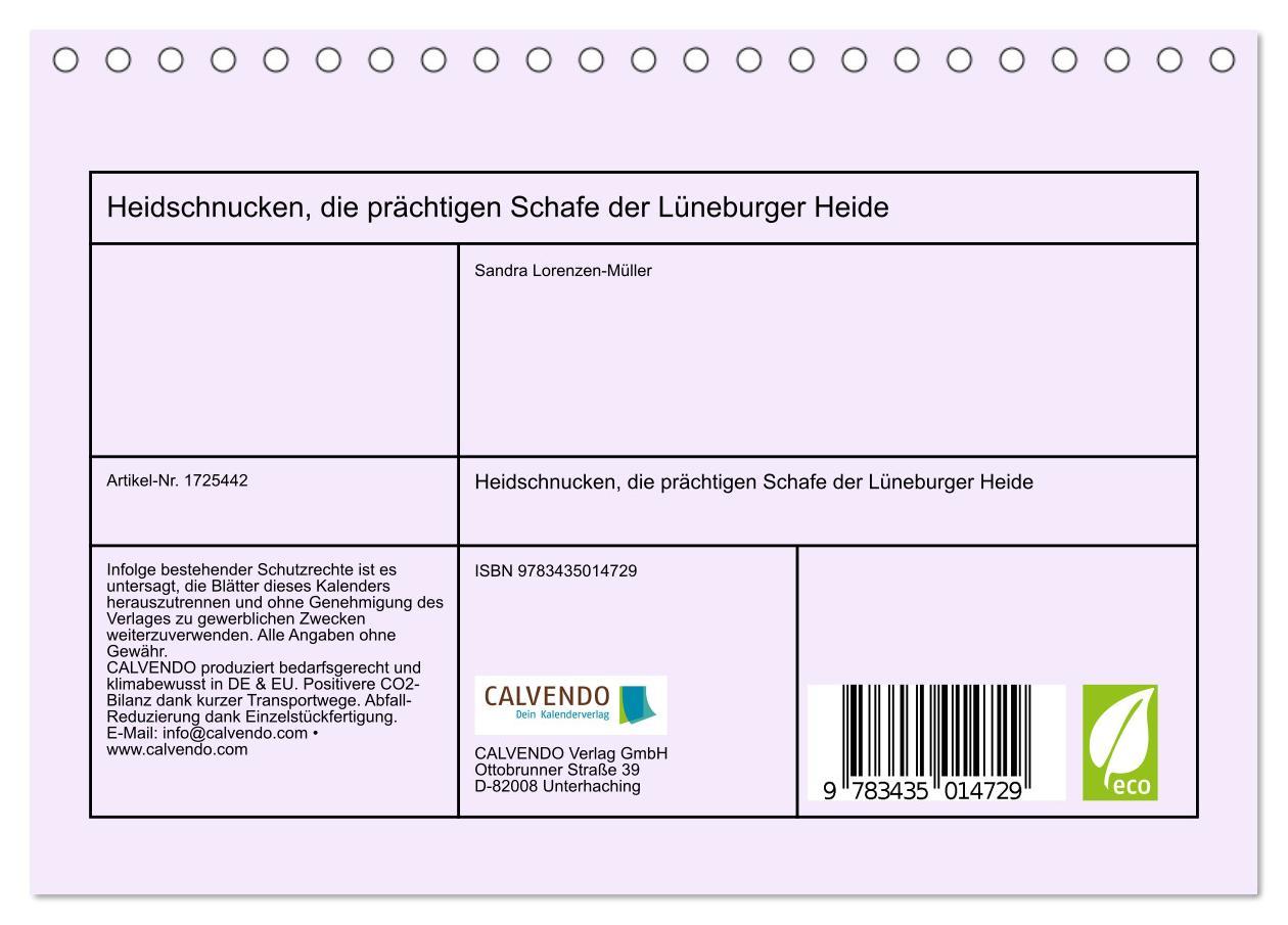 Bild: 9783435014729 | Heidschnucken, die prächtigen Schafe der Lüneburger Heide...