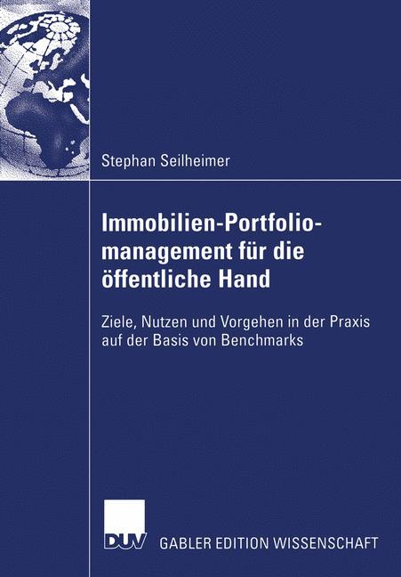 Cover: 9783835006713 | Immobilien-Portfoliomanagement für die öffentliche Hand | Seilheimer