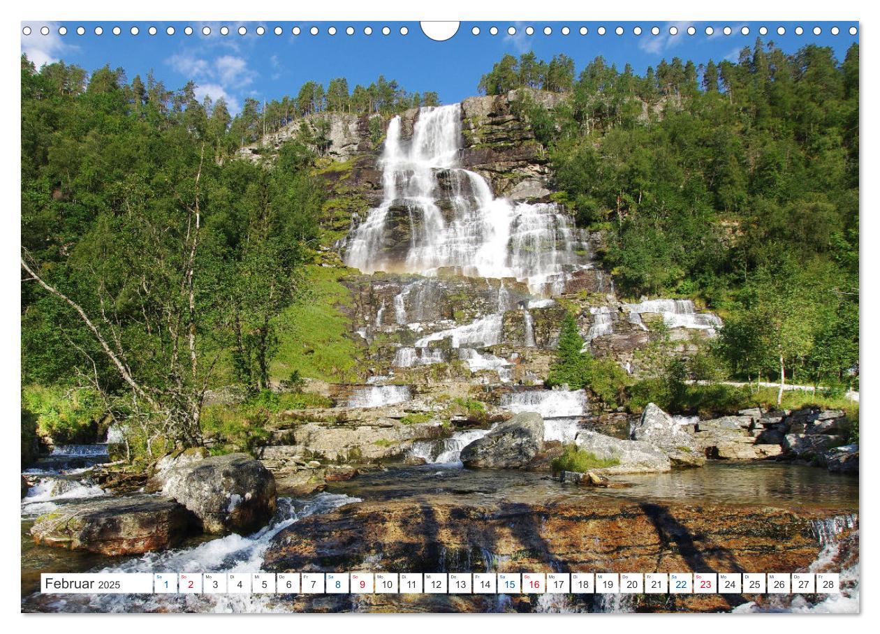 Bild: 9783435470839 | Norwegen PUR (Wandkalender 2025 DIN A3 quer), CALVENDO Monatskalender