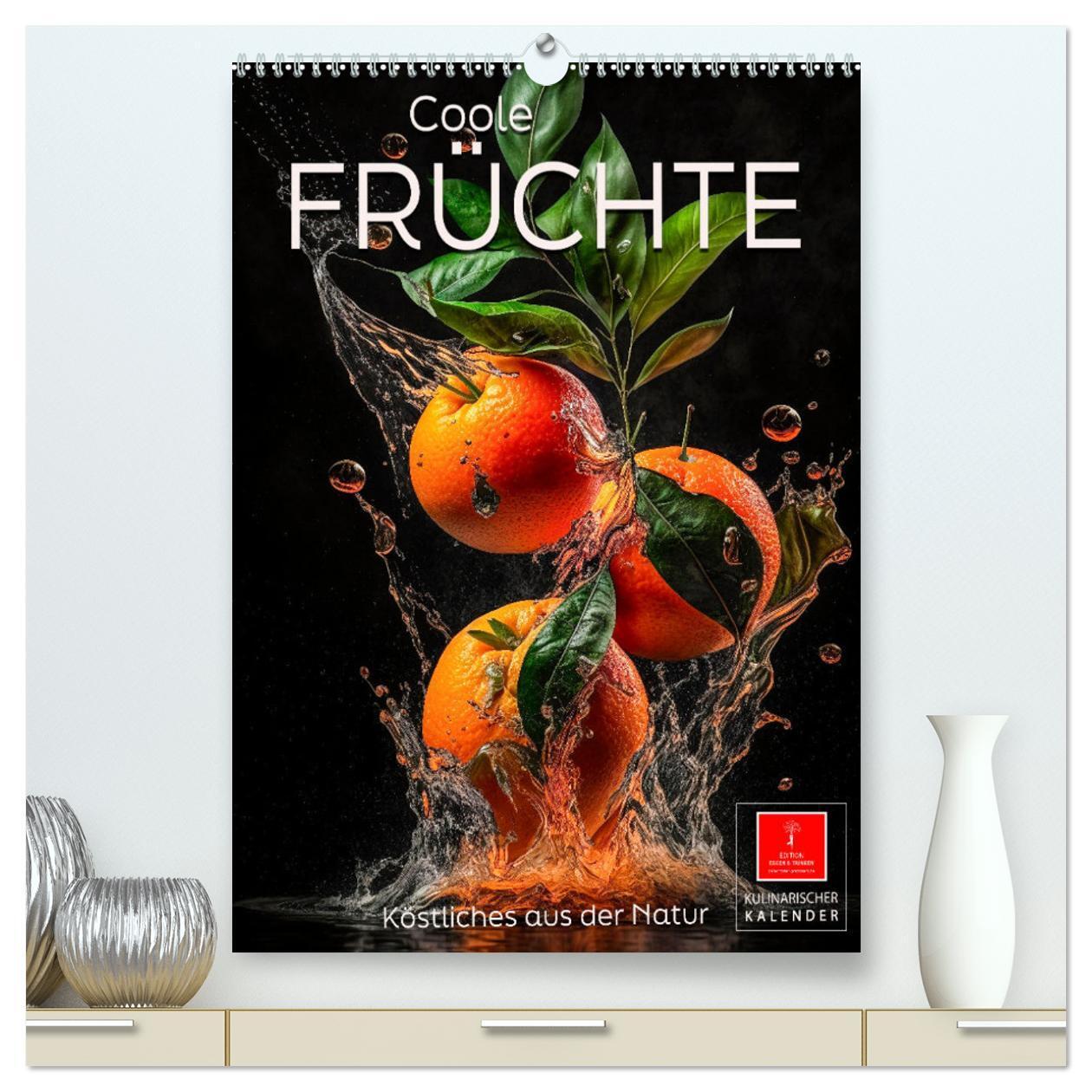 Cover: 9783435883721 | Coole Früchte (hochwertiger Premium Wandkalender 2025 DIN A2 hoch),...