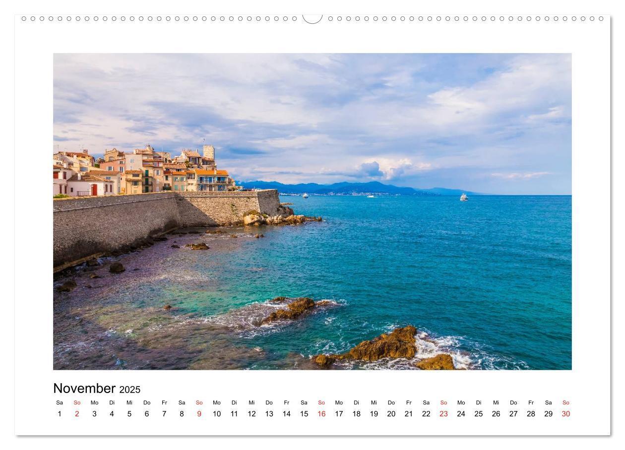 Bild: 9783435592807 | COTE D'AZUR Impressionen (Wandkalender 2025 DIN A2 quer), CALVENDO...