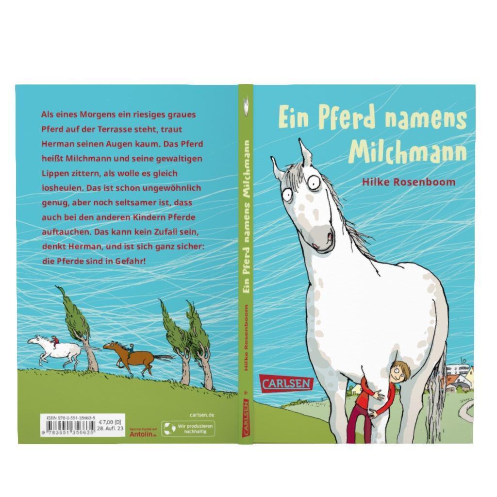 Bild: 9783551356635 | Ein Pferd namens Milchmann | Hilke Rosenboom | Taschenbuch | 138 S.