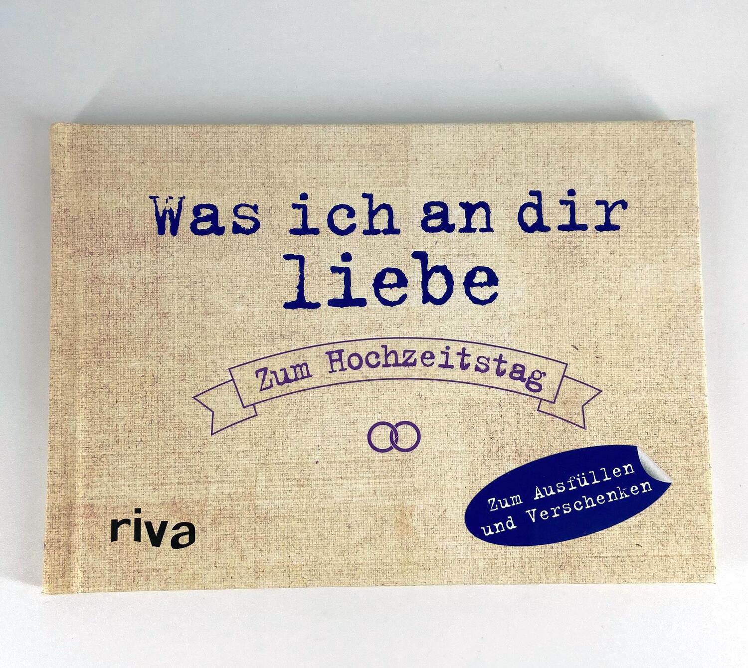 Bild: 9783742301840 | Was ich an dir liebe - Zum Hochzeitstag | Alexandra Reinwarth | Buch